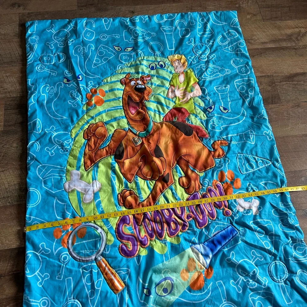Scooby-Doo! Twin Quilt in Blue and Green